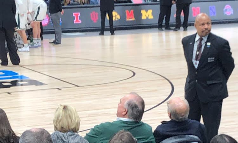 Illustration for article titled Disgraced Former Michigan State President John Engler Gets Courtside Seats For School's Basketball Games